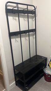 coat and shoe storage