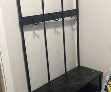 coat and shoe storage