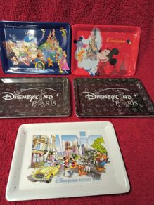 Disneyland  Paris Trays x 5