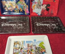 Disneyland  Paris Trays x 5