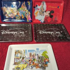Disneyland  Paris Trays x 5