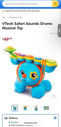 VTech Drum musical toy