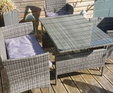 Rattan garden set