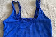 Blue bralette