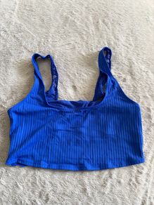 Blue bralette