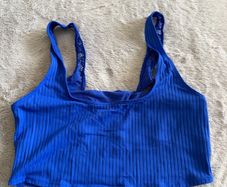 Blue bralette