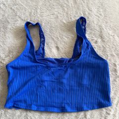 Blue bralette