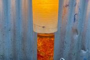 Vintage Retro MCM Original 1960s Shattaline lamp
