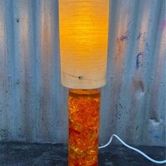 Vintage Retro MCM Original 1960s Shattaline lamp