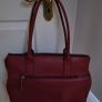 Large Red Handbag Image 3
