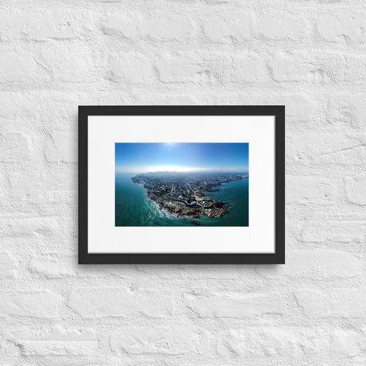 Framed Print - Dublin Coast