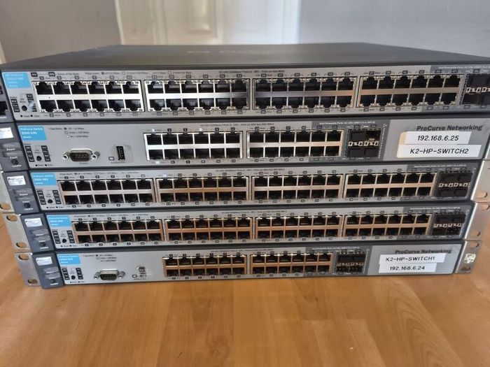 Cisco and HP switches