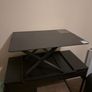 Yo Yo Desk Sit Stand Desk Converter Black Image 2