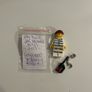 Lego City Police Jail Prisoner minifigure Image 2