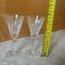 A Pair of Vintage Waterford Crystal Maeve Sherry Glasses Image 2