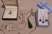 solid silver mix jewelery