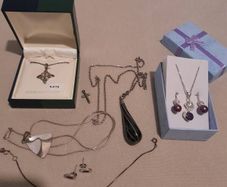 solid silver mix jewelery