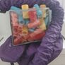 Babyliss heated roller set with large bag various size velcro rollers with dryer hood. Image 2