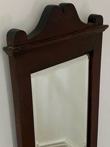 Antique empire mirror