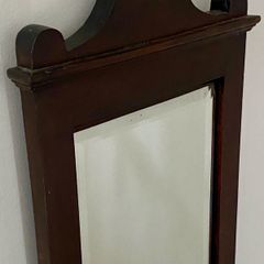Antique empire mirror