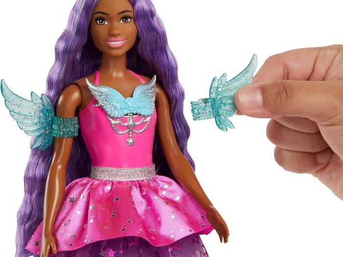 Barbie Netflix A Touch of Magic Doll A Hidden Spell with 2 Fantastic Animals 7"