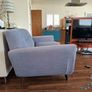 2 blue sofas L165cm x D90cm H83cm Image 4