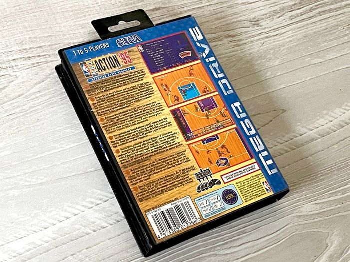 NBA Action 95 starring David Robinson for Mega Drive Boxed