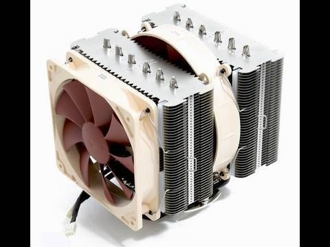 Noctua NH-D14 Premium CPU Cooler with Dual Fans (Brown)