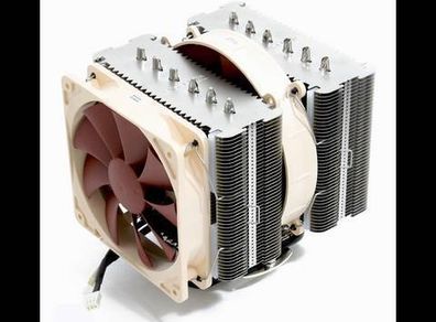 Noctua NH-D14 Premium CPU Cooler with Dual Fans (Brown)