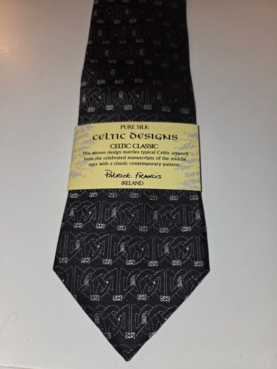 Brand New Pure Silk Patrick Francis Tie