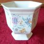 Antique 3 Pc Large Porcelain Vases With Floral Design By Royal Norfolk Staffordshire England Image 3