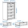 IKEA Songesand chest of drawers Image 4