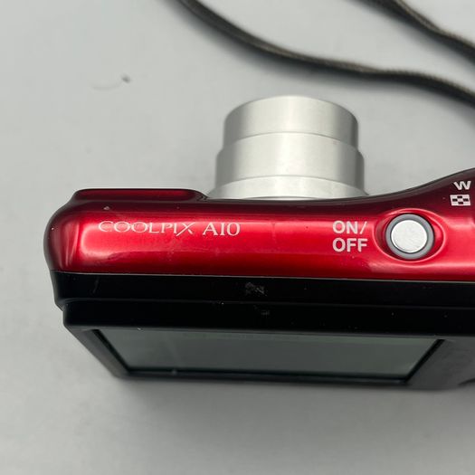 Nikon Coolpix A10 16.1MP Digital Camera Red