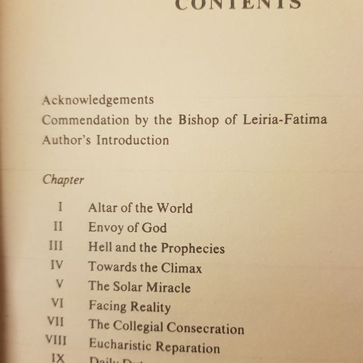 Fatima The Great Sign By Francis Johnston. Paperback.  In Good Condition.