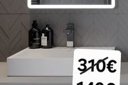LED Bathroom Mirror Antifog Demister Defogger