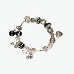 Rhona Sutton sterling silver charm bracelet