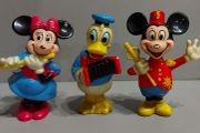 Trio of vintage disney figures