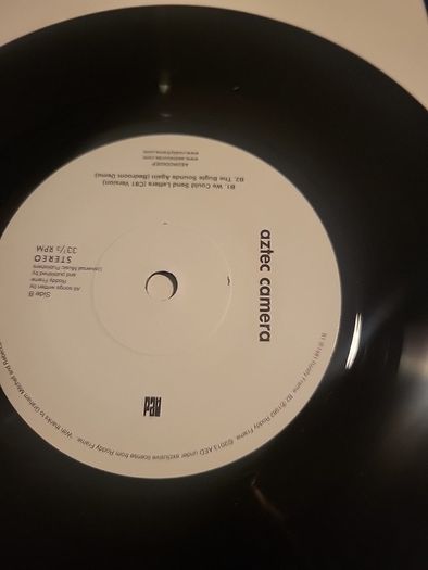 Aztec Camers highland hard rain limited edition 2013 vinyl with 7 inch single