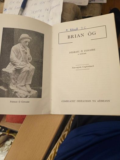 BRIAN OG. BY PADRAIC O CONAIRE. First edition paperback in good condition.  See photos for same.
