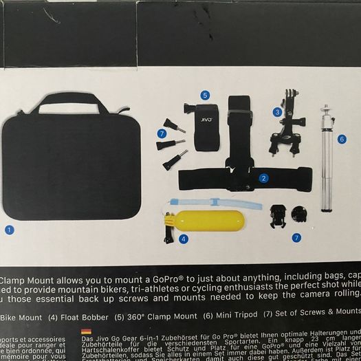 6-in-1 Kit with Storage Carry Case | Jivo Go Gear
