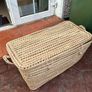 Palm leaf toy chest and babydoll bed Image 2