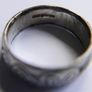 Vintage 925 Sterling Silver Celtic spiral band Ring size Q - 5.0g Image 6