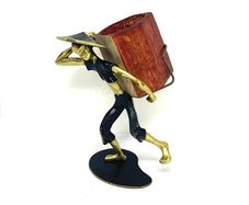 Mid Century Richard Rohac Carrier Figurine Austria