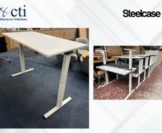 20 x Steelcase Migration Electric Sit Stand Desks
