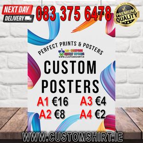 Custom Poster Printing