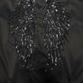 Navy Angel Wings Sequin Hoodie. New. Size M Image 7
