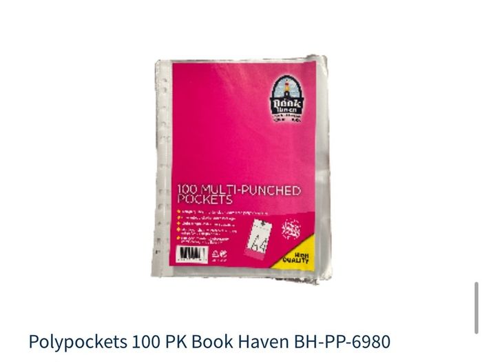 Polypockets 100 PK Book Haven