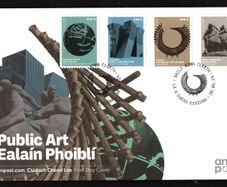 2024 Ireland Public Art in Ireland Commemorative Stamps An Post First Day Cover (FDC)