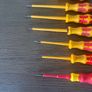 VDE Screwdrivers Flat Head Wiha Wera Stanley Image 7