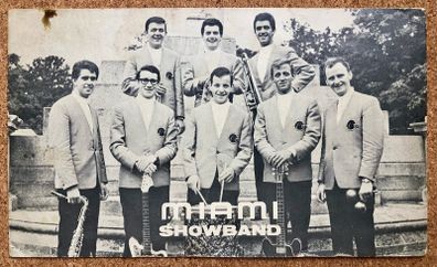 Miami Showband Fan Club Card